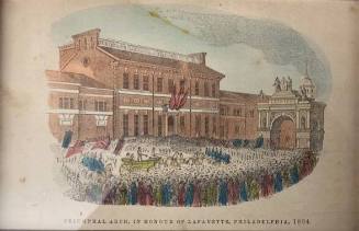 Triumphal Arch in Honour of Lafayette, Philadelphia