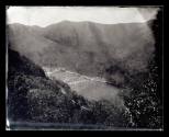 An ambrotype showing the James River and surrounding landscape from a high vantage point.