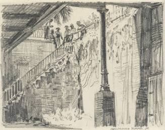 Study for "Under the Cotton Exchange"