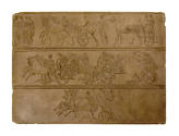 Three registers of charioteers.