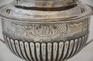 Monogrammed on the side of the bowl "TER". 