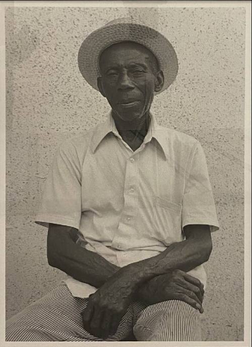 Man in Straw Hat