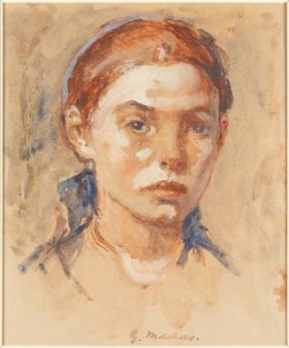 Study of a Girl’s Head
