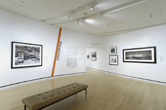 Installation shot of the exhibition Watershed: Contemporary Landscape Photography in the Levitt…