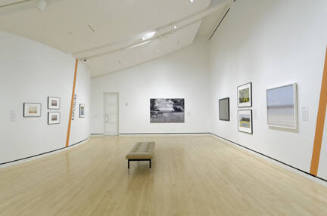 Installation shot of the exhibition Watershed: Contemporary Landscape Photography in the Varned…