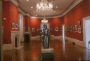 An installation shot of The Magical Self on the northeast side of the Telfair Academy drawing r…