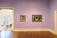 An installation shot of the south wall in the second gallery.