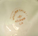 Maker's mark on the bottom of the bowl.