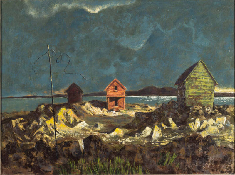 Three Shack Landscape