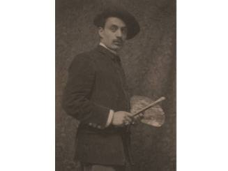 Kahlil Gibran (1883-1931), Unknown Photographer, n. d., gelatin silver print, Telfair Museum of…