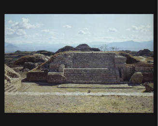A color photograph of Ancient American ruins.

