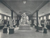 The cast room, known today as the sculpture gallery, on the first floor of the Telfair Academy …