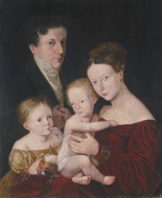 Portrait of Richard Wylly Habersham (1786-1842) and his wife Sarah Hazzard Elliot (1792-1854) w…